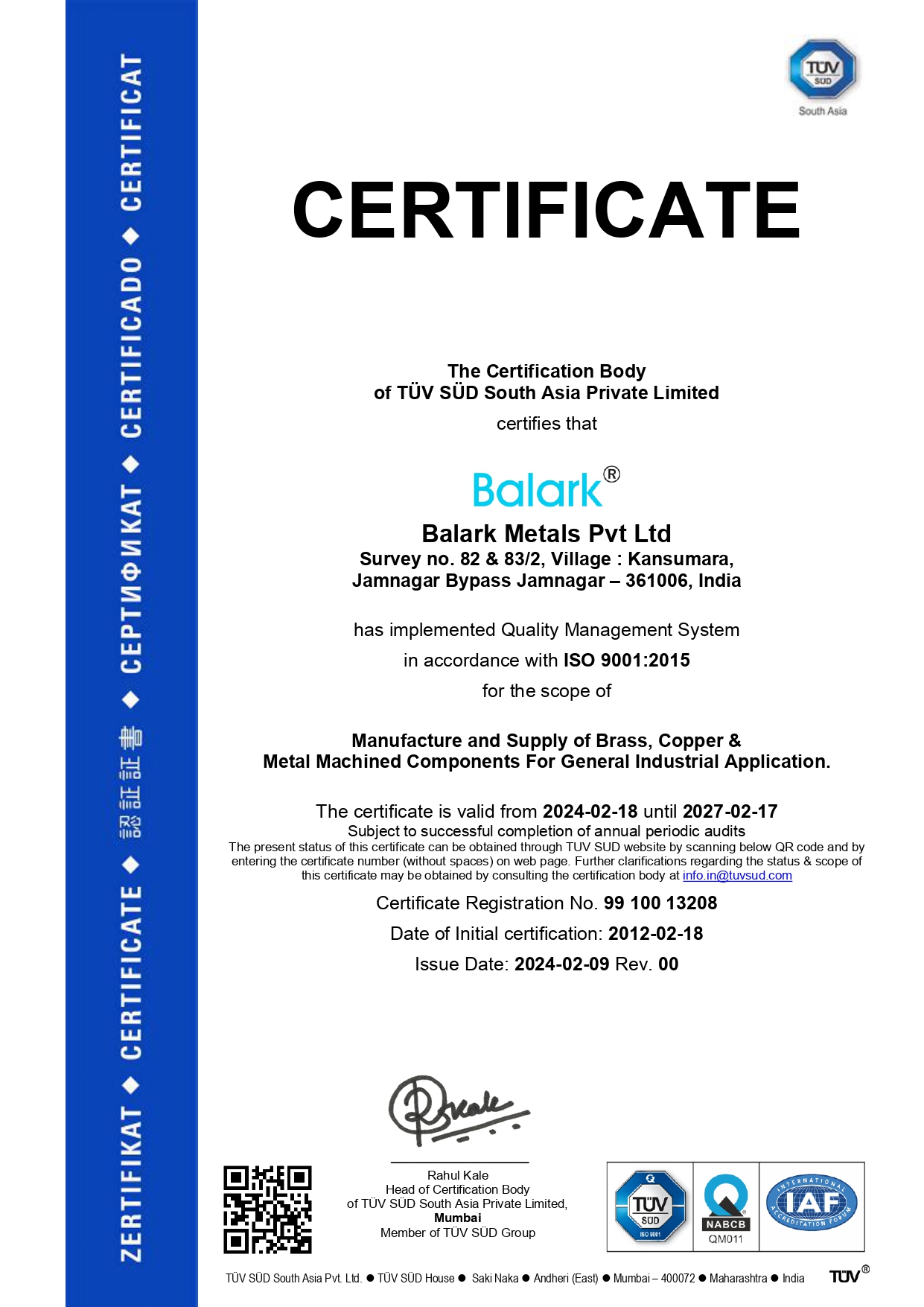 ISO 9001:2015