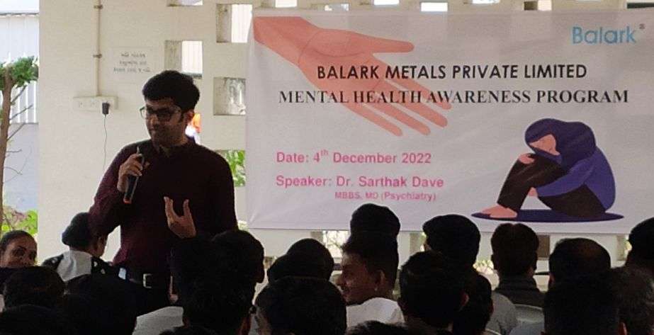 Balark Metals Private Limited Mental Health Awareness Seminar and Consultation at Balark