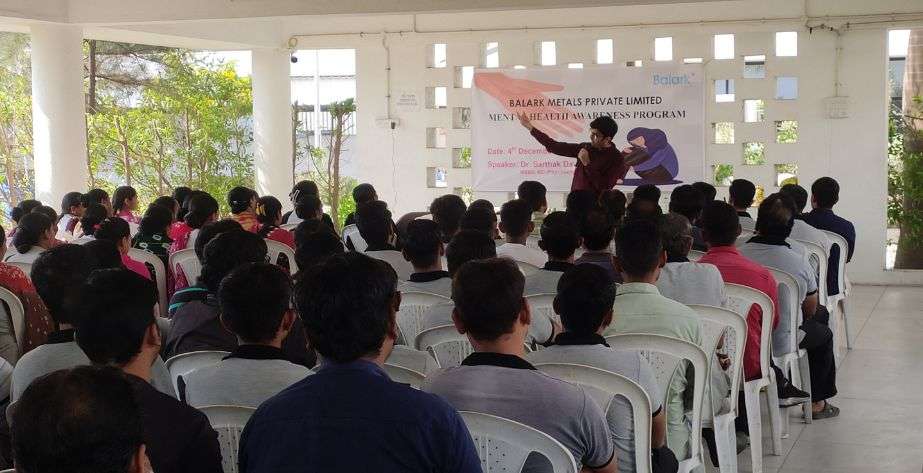 Balark Metals Private Limited Mental Health Awareness Seminar and Consultation at Balark