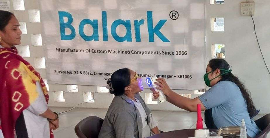 Balark Metals Private Limited Oral Cancer Detection Camp and Awareness Seminar at Balark