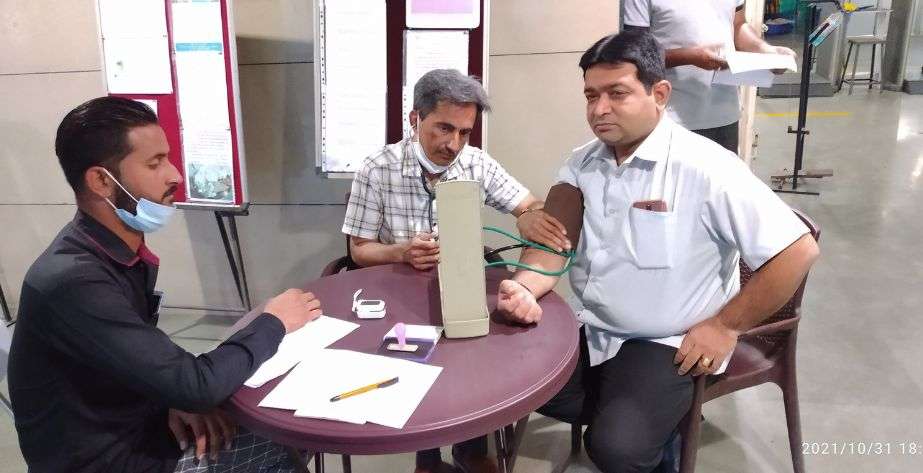 Balark Metals Private Limited Employee Health Check-up Camp at Balark