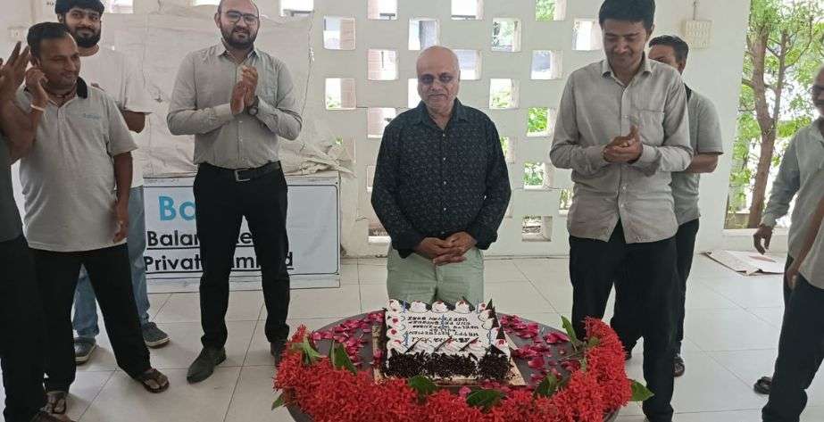 Balark Metals Private Limited Farewell Function for Employee Retirement