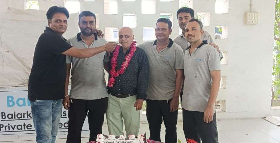 Balark Metals Private Limited Farewell Function for Employee Retirement