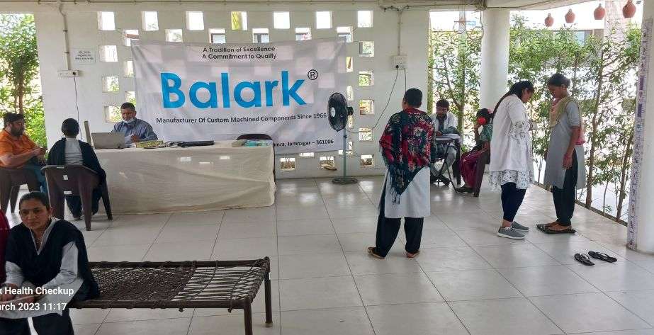 Balark Metals Private Limited Medical Check-up Camp at Balark