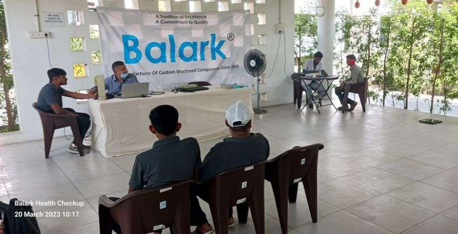 Balark Metals Private Limited Medical Check-up Camp at Balark