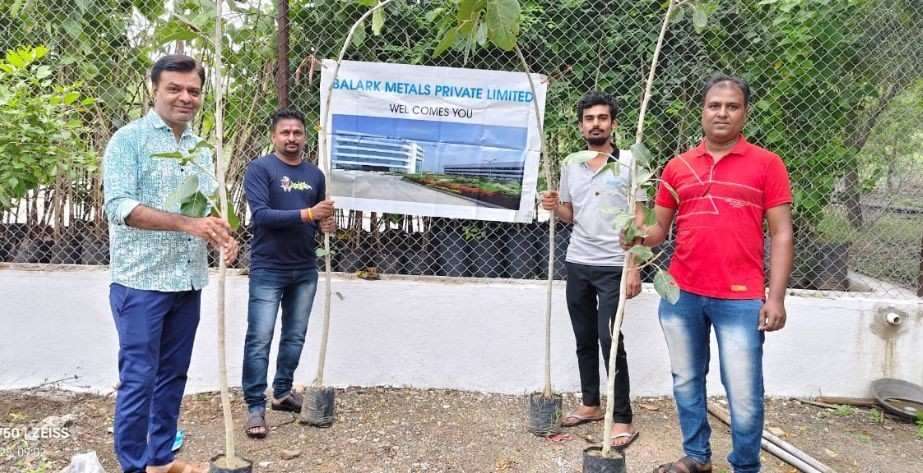 Balark Metals Private Limited Tree Plantation Drive on World Environment Day