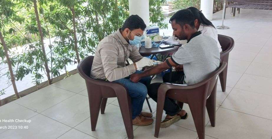 Balark Metals Private Limited Medical Check-up Camp at Balark