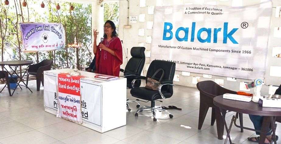 Balark Metals Private Limited Oral Cancer Detection Camp and Awareness Seminar at Balark