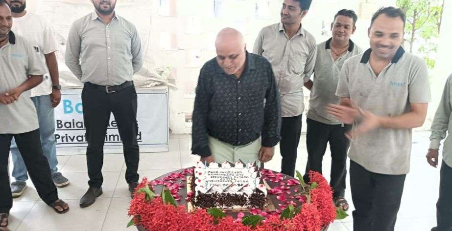 Balark Metals Private Limited Farewell Function for Employee Retirement